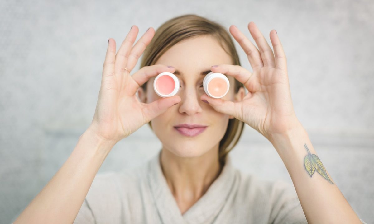 A tube of lip balm with SPF protection